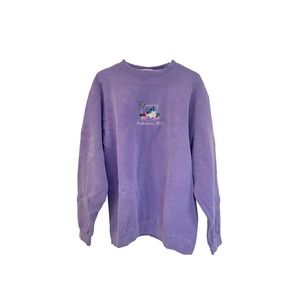 Vintage 90’s Cottagecore Embroidered Oversized Crewneck